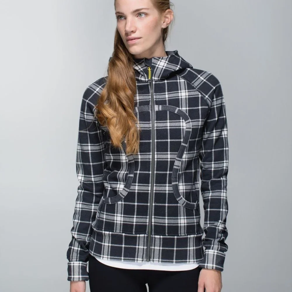 Lululemon Scuba Hoodie II Varsity Plaid 6 - Picture 1 of 6
